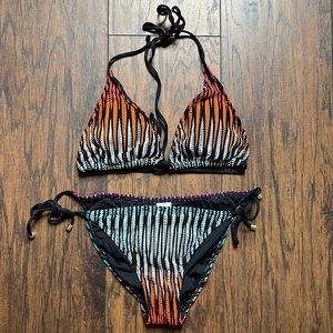 Swim Systems Colorful Bikini Set